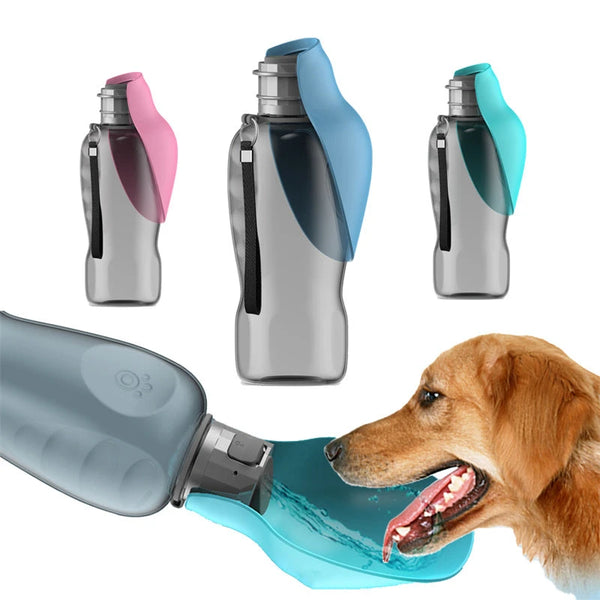 Travel Water Bottle — Keeps Your Dog Hydrated Anywhere